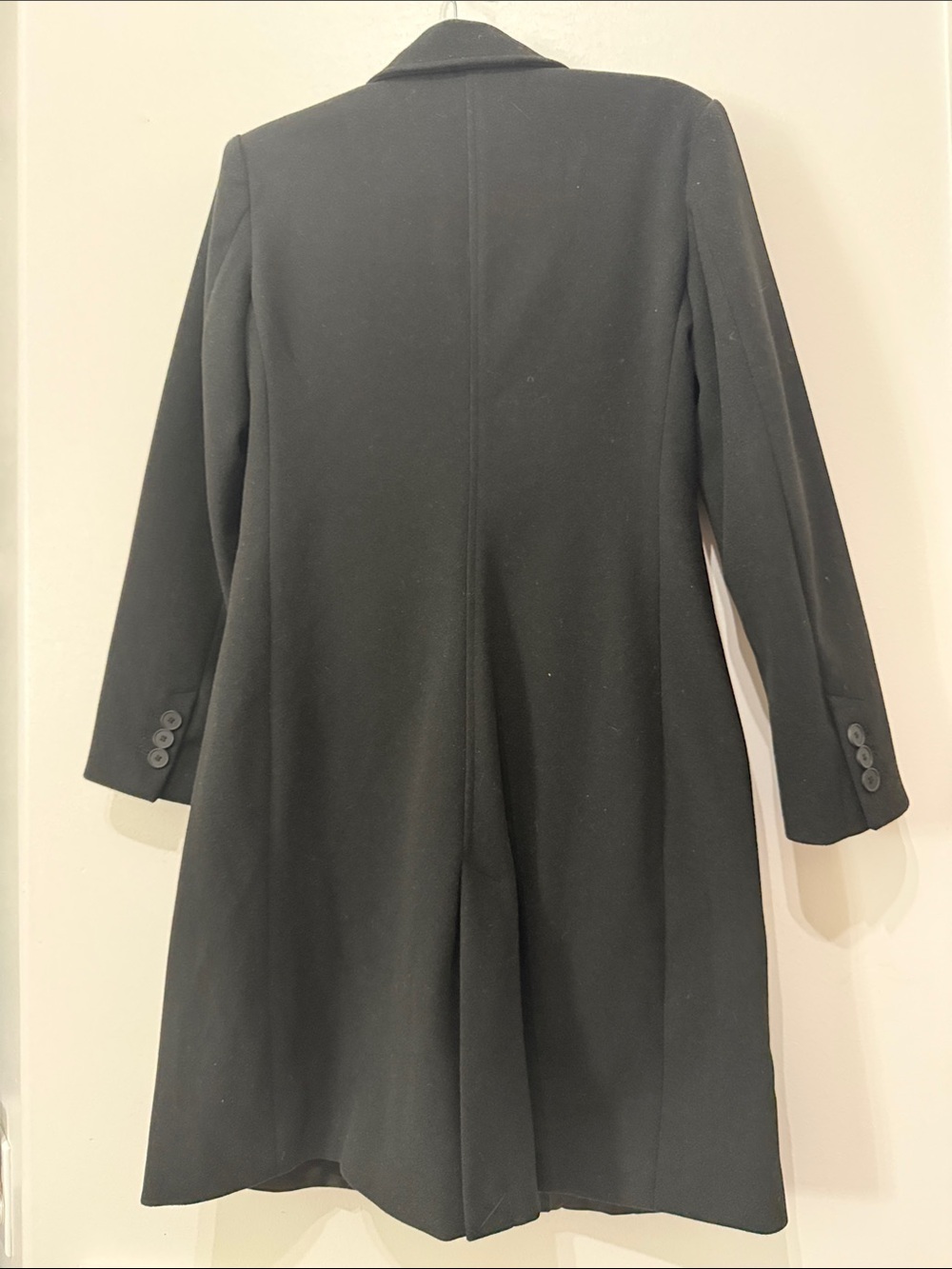 Zara Black Tailored WalkerCoat - Picture 3 of 6